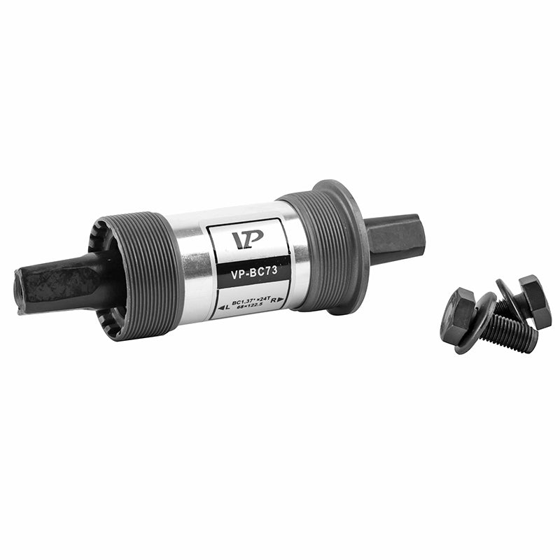 Boîtier de pédalier Newton carré alu à roulements BSA 68 mm – 122 mm