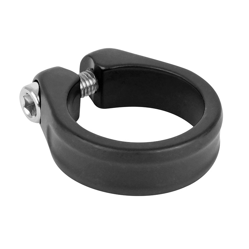 Collier de selle Newton alu à vis – Noir mat 31,8 mm