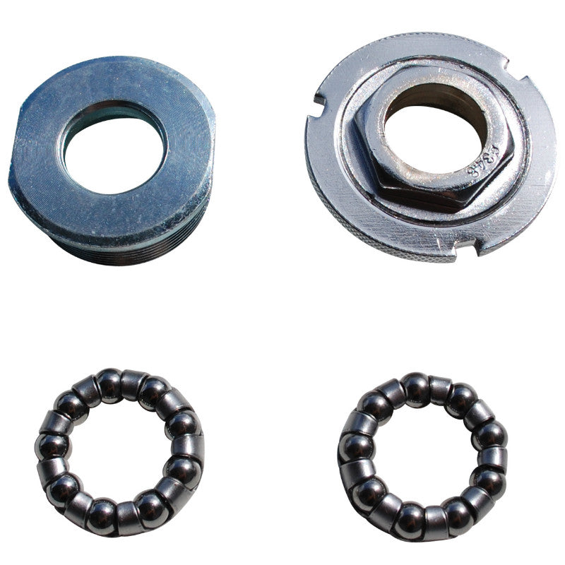 Cuvettes de pédalier pour cage à billes, axe carré BSA (kit)