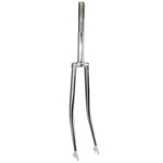 Fourche city 700C rigide acier chromé pivot fileté 1"