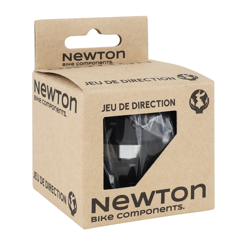 Jeu de direction fileté Newton 1"1/8 alu noir à billes