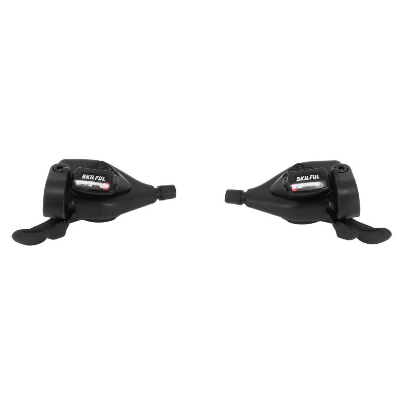 Manettes VTT P2R Rapid 3 x 8 vitesses compatibles Shimano (paire)