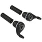 Manettes poignées tournantes P2R 7 vitesses compatibles Shimano (paire) – vue 2