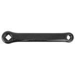 Manivelle gauche Newton acier plastifié noir 170 mm