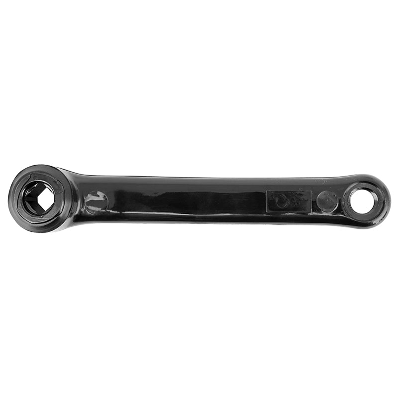 Manivelle gauche Newton acier plastifié noir 170 mm – vue 2