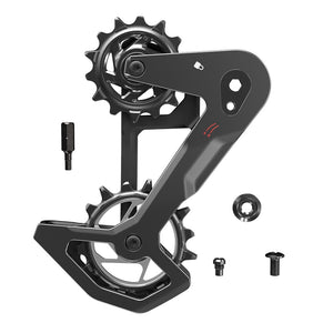 Chape de Dérailleur Complète SRAM T-TYPE EAGLE AXS Carbon (sans ressort d'amortissement)