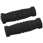 Poignées city mousse noires 130 mm (paire)