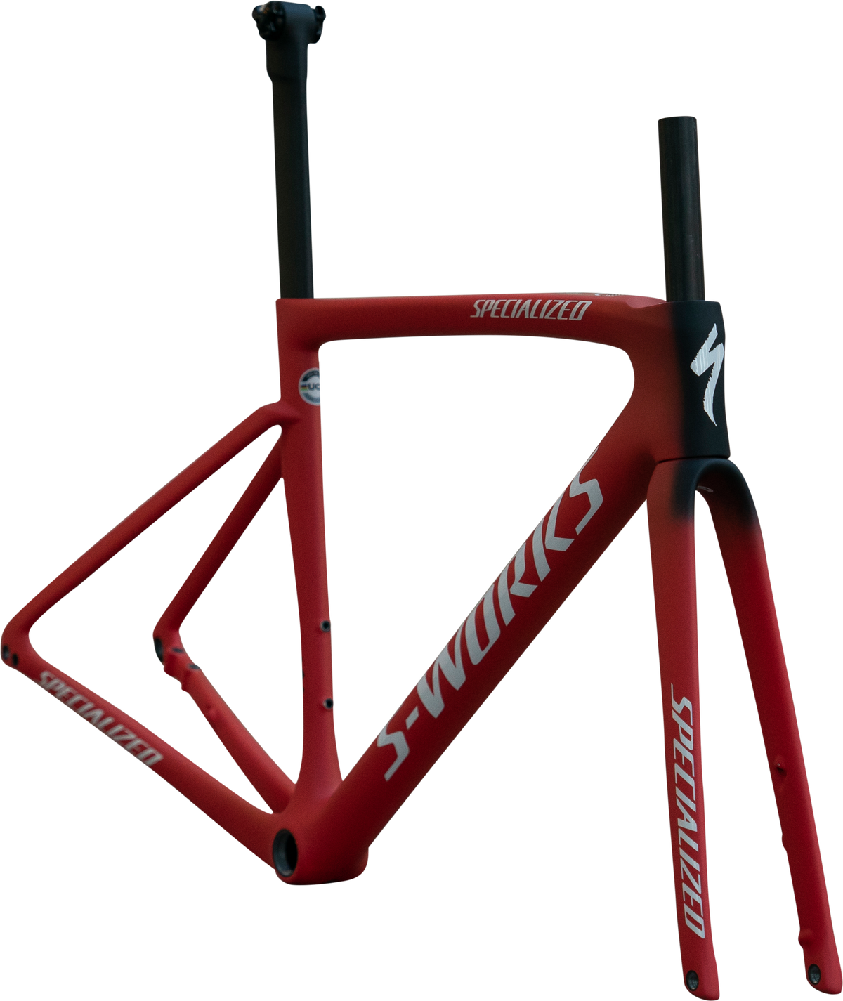 Kit cadre SPECIALIZED Tarmac SL7 S-Works Celeb STN Red/Metwhtgls