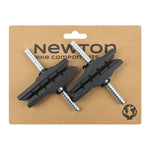 Porte-patins VTT à tige déportés Newton 72 mm noirs (2 paires)