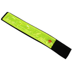Brassard de sécurité réfléchissant P2R jaune avec LED