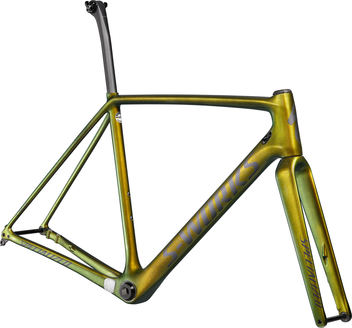 Kit cadre SPECIALIZED Crux S-Works Cmlnsnkeye/Blk