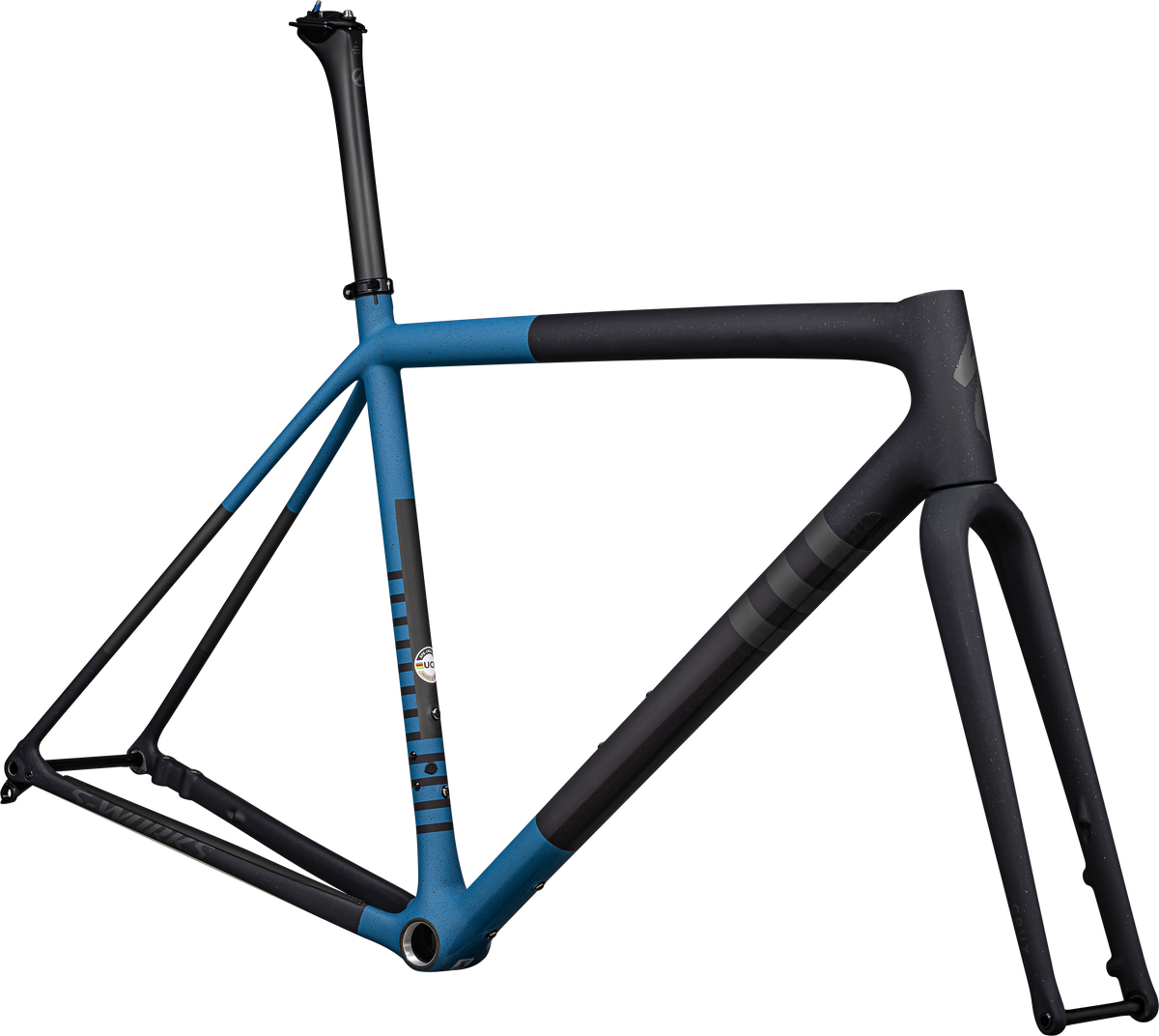 Kit cadre SPECIALIZED Crux S-Works Metdknvy/Mysblu/Mnshdwmet