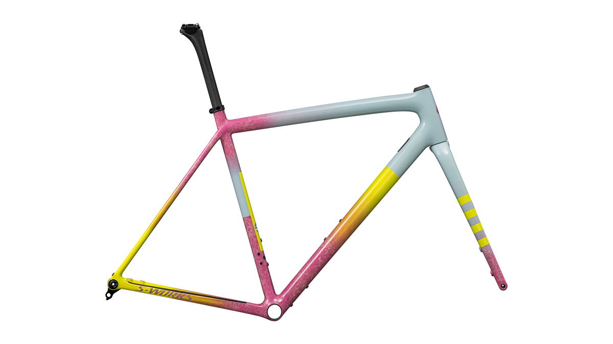 Kit cadre SPECIALIZED Crux S-Works Sea/Rblpnk/Ionmet