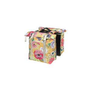 Sacoche double Bloom Field MIK 28-35 L jaune miel BASIL