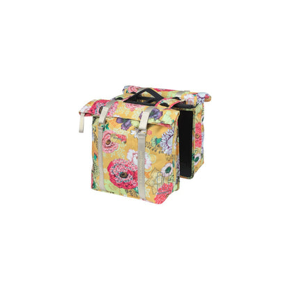 Sacoche double Bloom Field MIK 28-35 L jaune miel BASIL
