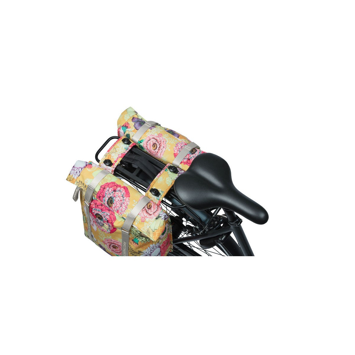 Sacoche double Bloom Field MIK 28-35 L jaune miel BASIL