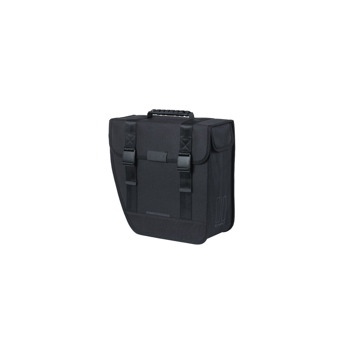 Sacoche arrière Tour 14 L noir BASIL – Gauche
