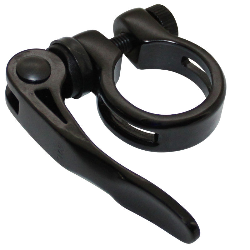 Collier de selle rapide Newton alu – Noir 28,6 mm
