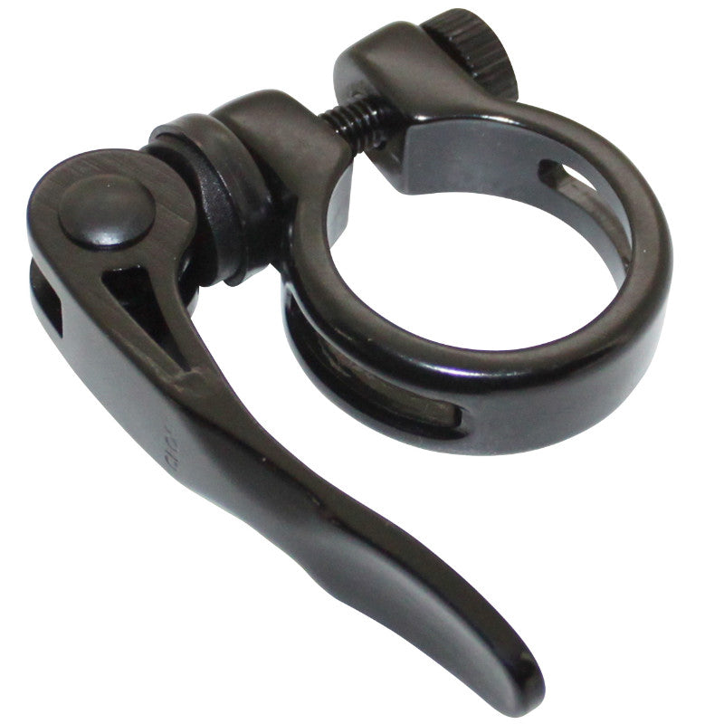 Collier de selle rapide Newton alu – Noir 31,8 mm
