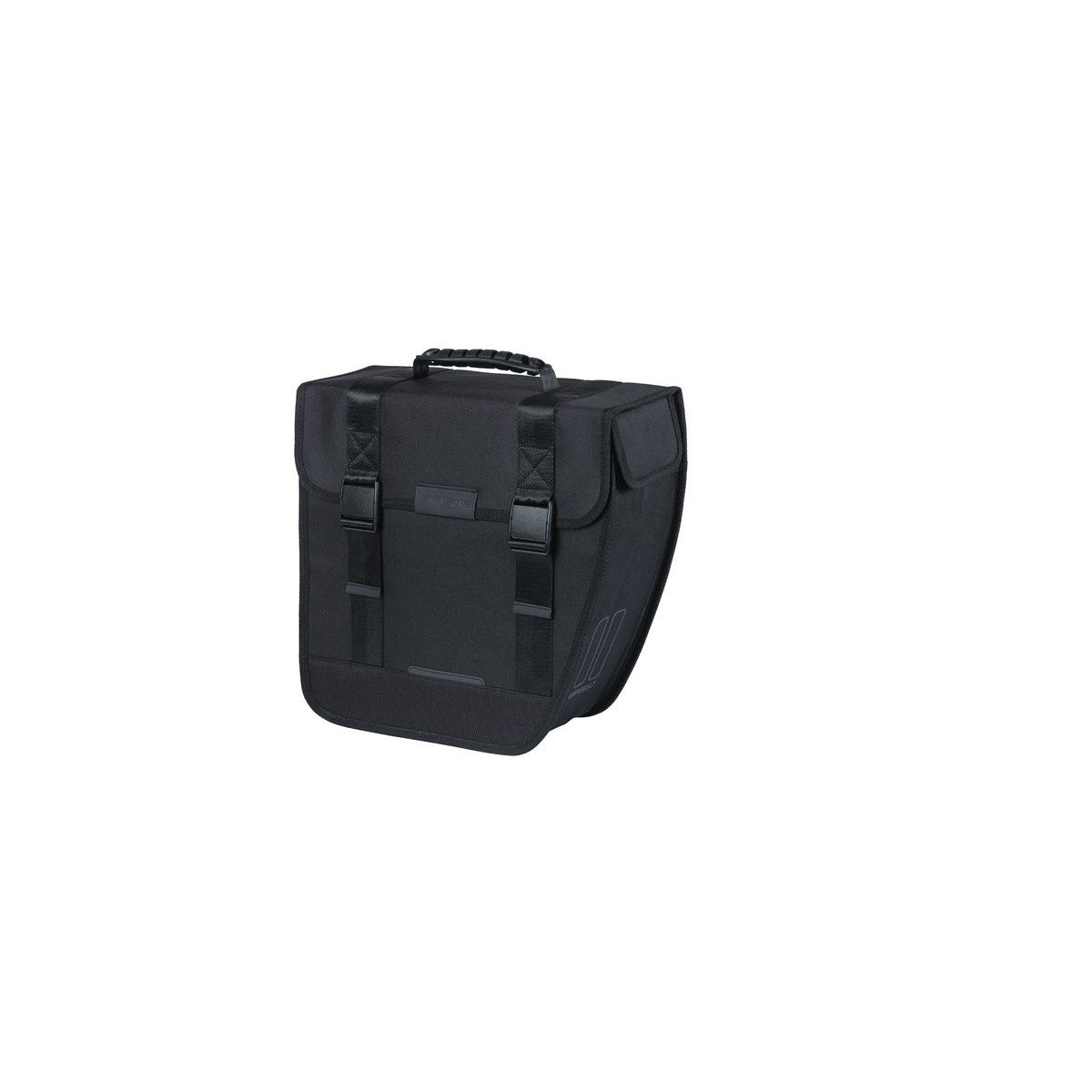 Sacoche arrière Tour 14 L noir BASIL – Droite