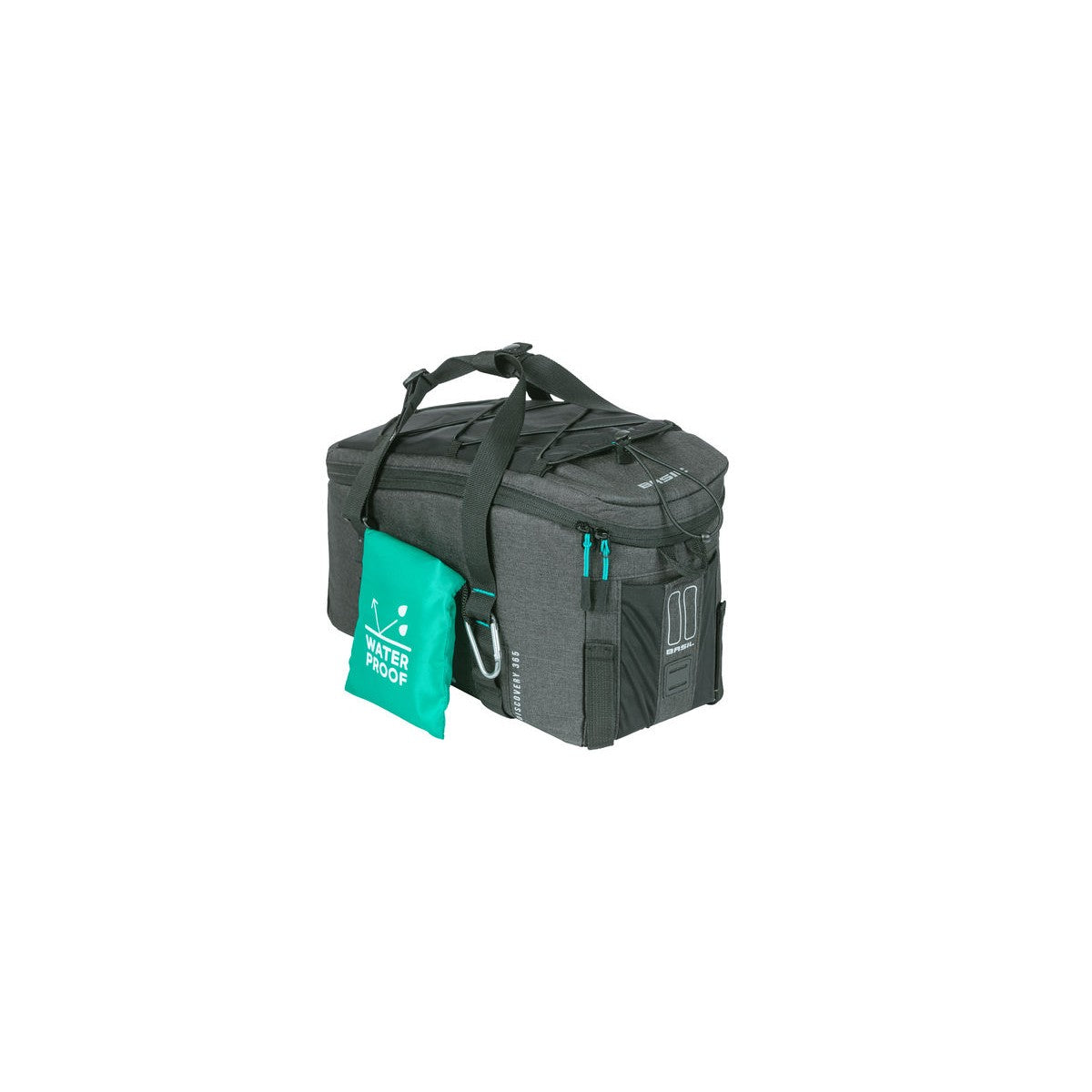 Sacoche porte-bagages imperméable Discovery 365D BASIL – L – 20 L / Crochets standard