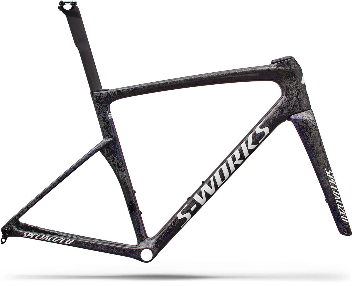 Kit cadre SPECIALIZED Tarmac SL9 S-Works Carb/Bluredcmln/Wht