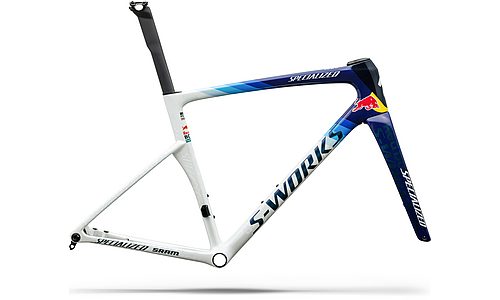 Kit cadre SPECIALIZED Tarmac SL9 S-Works Team Replica RB Metwhtsil/Wht/Dpblu