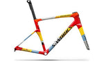 Kit cadre SPECIALIZED Tarmac SL9 S-Works Team Replica Sdworx Vivred/Yel/Dlmmet