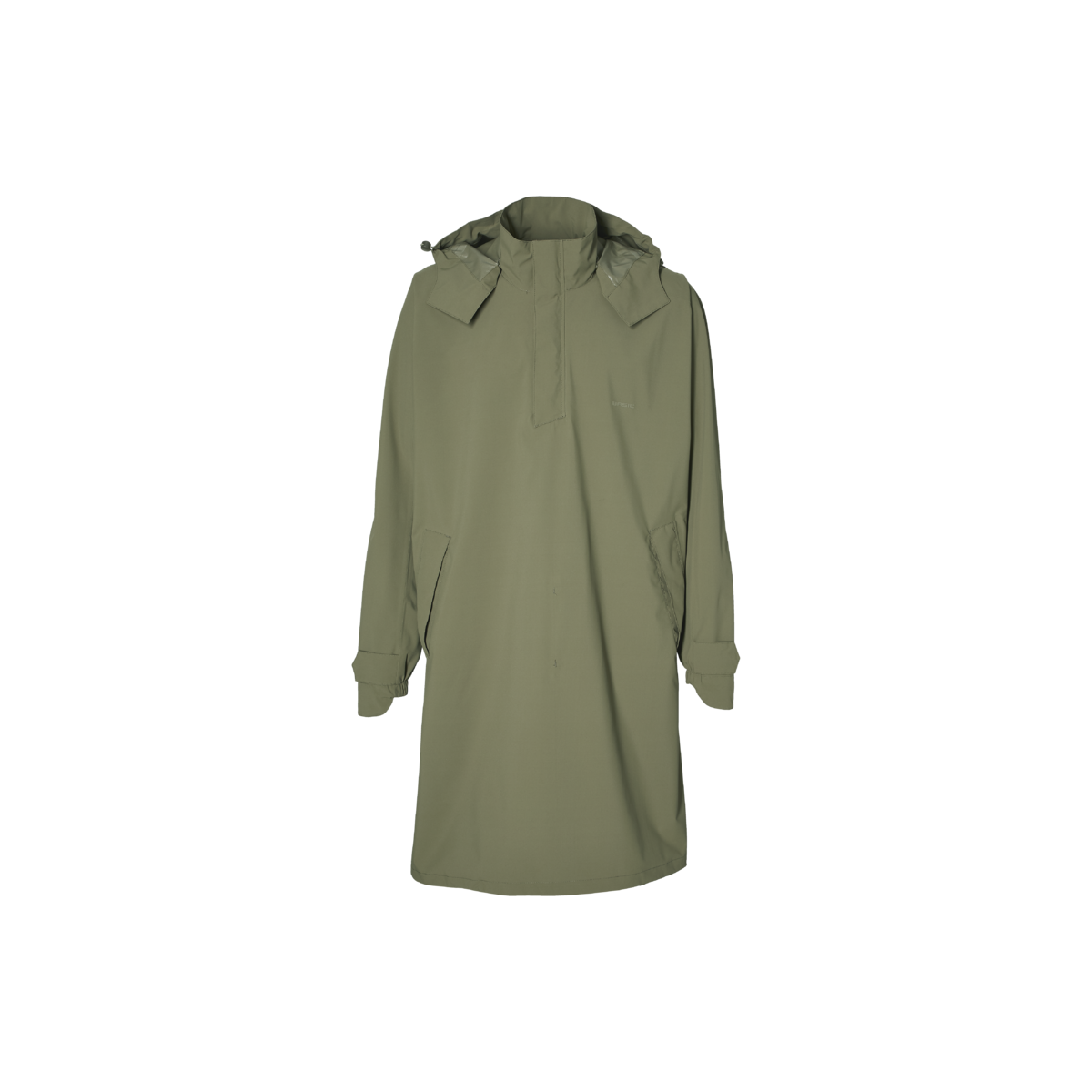 Poncho imperméable Mosse unisexe BASIL – M/L / Vert olive
