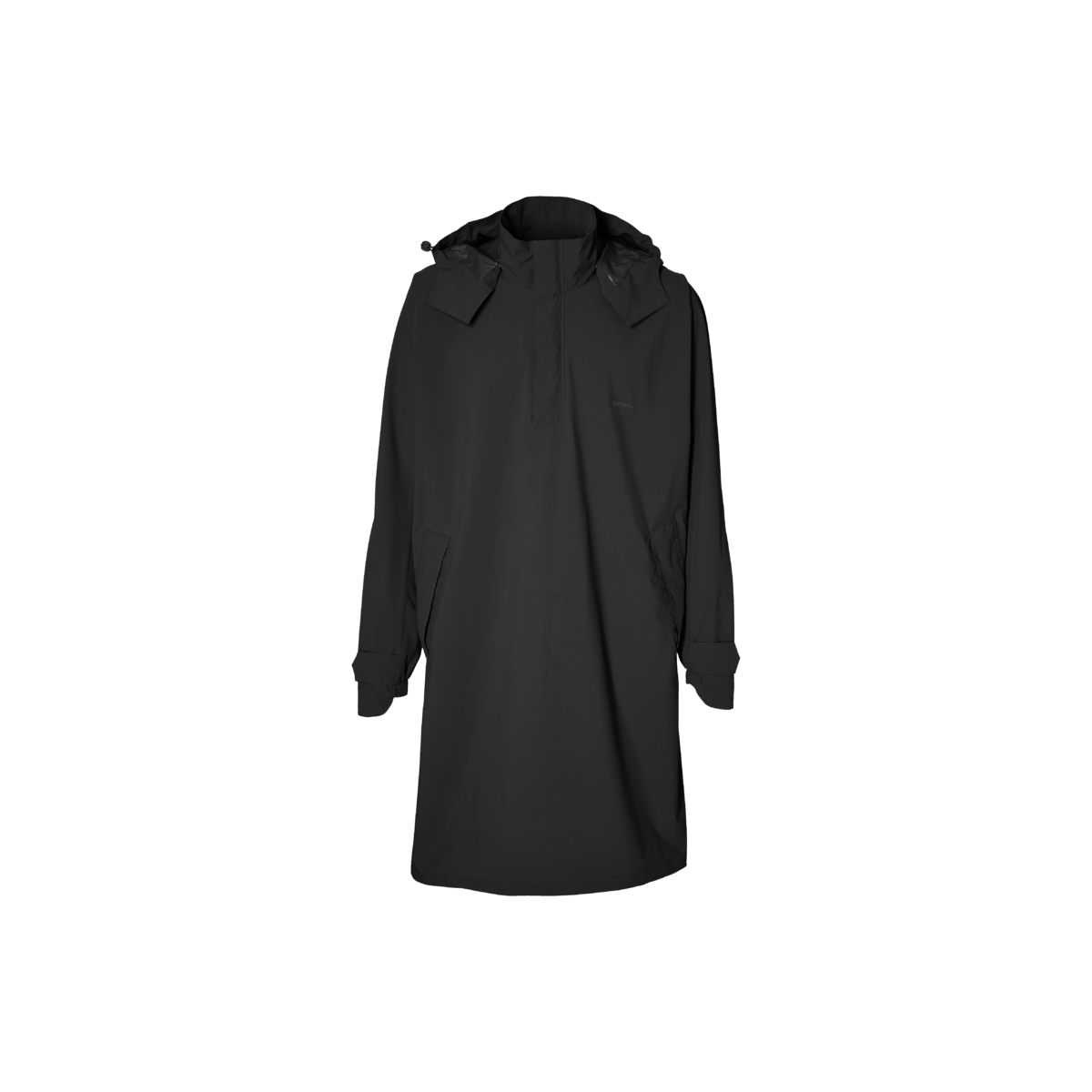 Poncho imperméable Mosse unisexe BASIL – XL/XXL / Noir