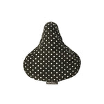 Couvre-selle hydrofuge Katharina B&D noir à pois blancs BASIL