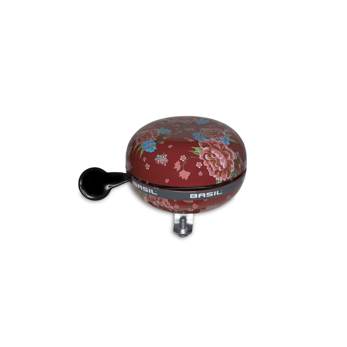 Sonnette Big Bell Bloom ø 80 mm rouge écarlate BASIL