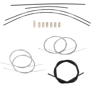 CABLES+GAINES Kit complet FREIN/DERAILLEUR CAMPAGNOLO  NOIR ULTRA SHIFT