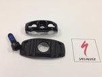 Guide-câble SPECIALIZED CLAMP, 4 CABLES (5/4/4/4MM), BOLT-ON DOWNTUBE CABLE GUIDE, TOP / MIDDLE POSITION, W/ BOLT & RUBBER MAT
