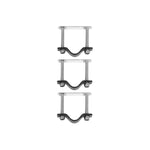 Kit de fixation pour paniers et caisses BASIL