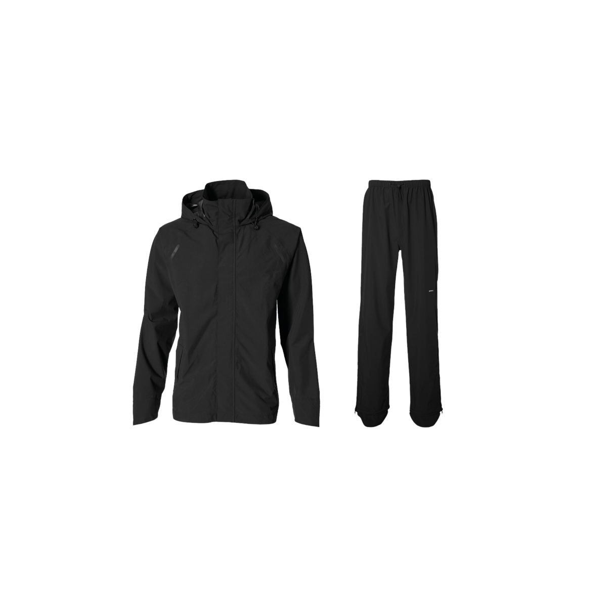 Ensemble imperméable Hoga unisexe BASIL – XXXL / Noir