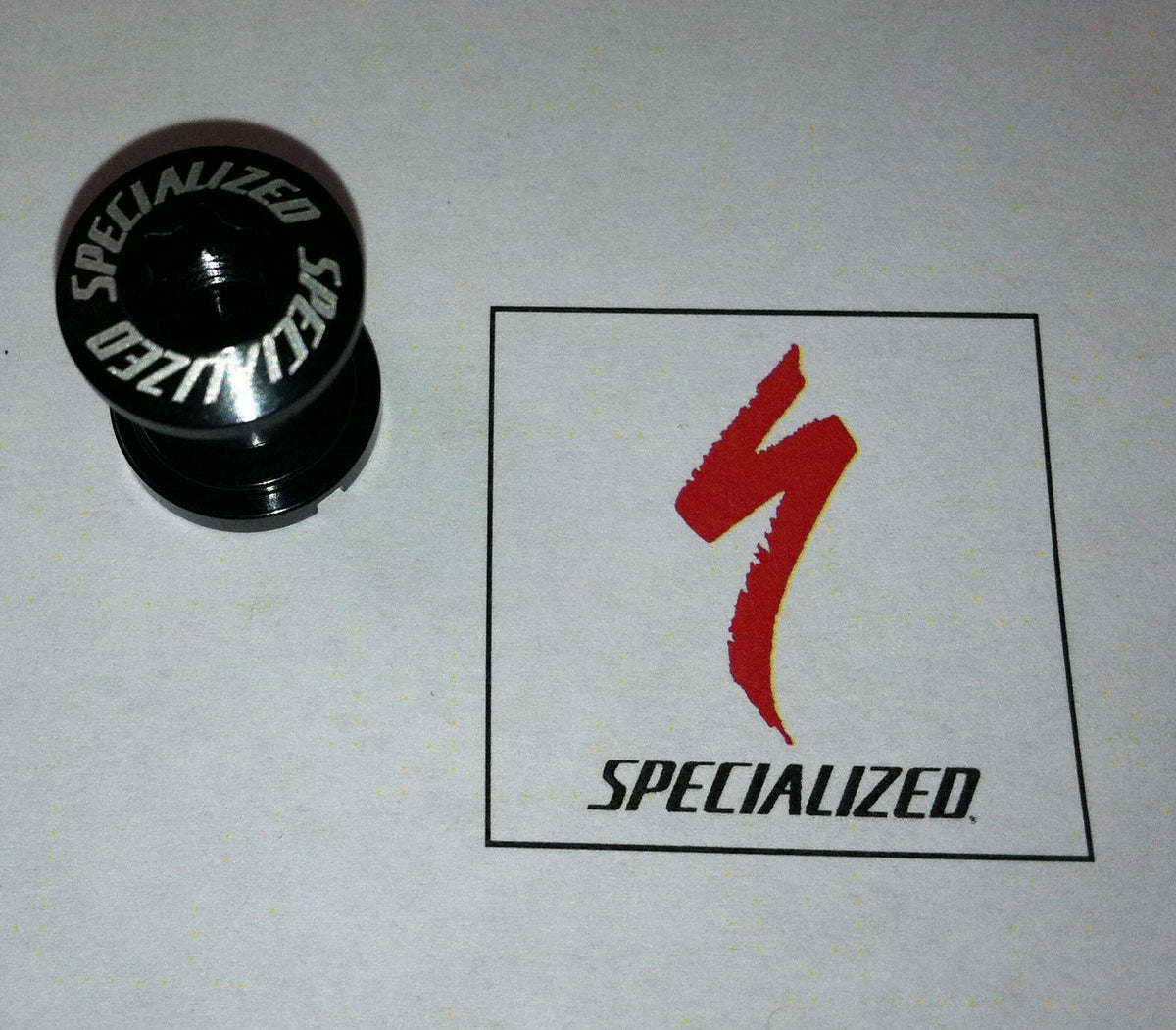 Manivelle SPECIALIZED S-WORKS CARBON CRANK (ROAD), CHAINRING BOLT & NUT FOR CARBON SPIDER (1 PCS)