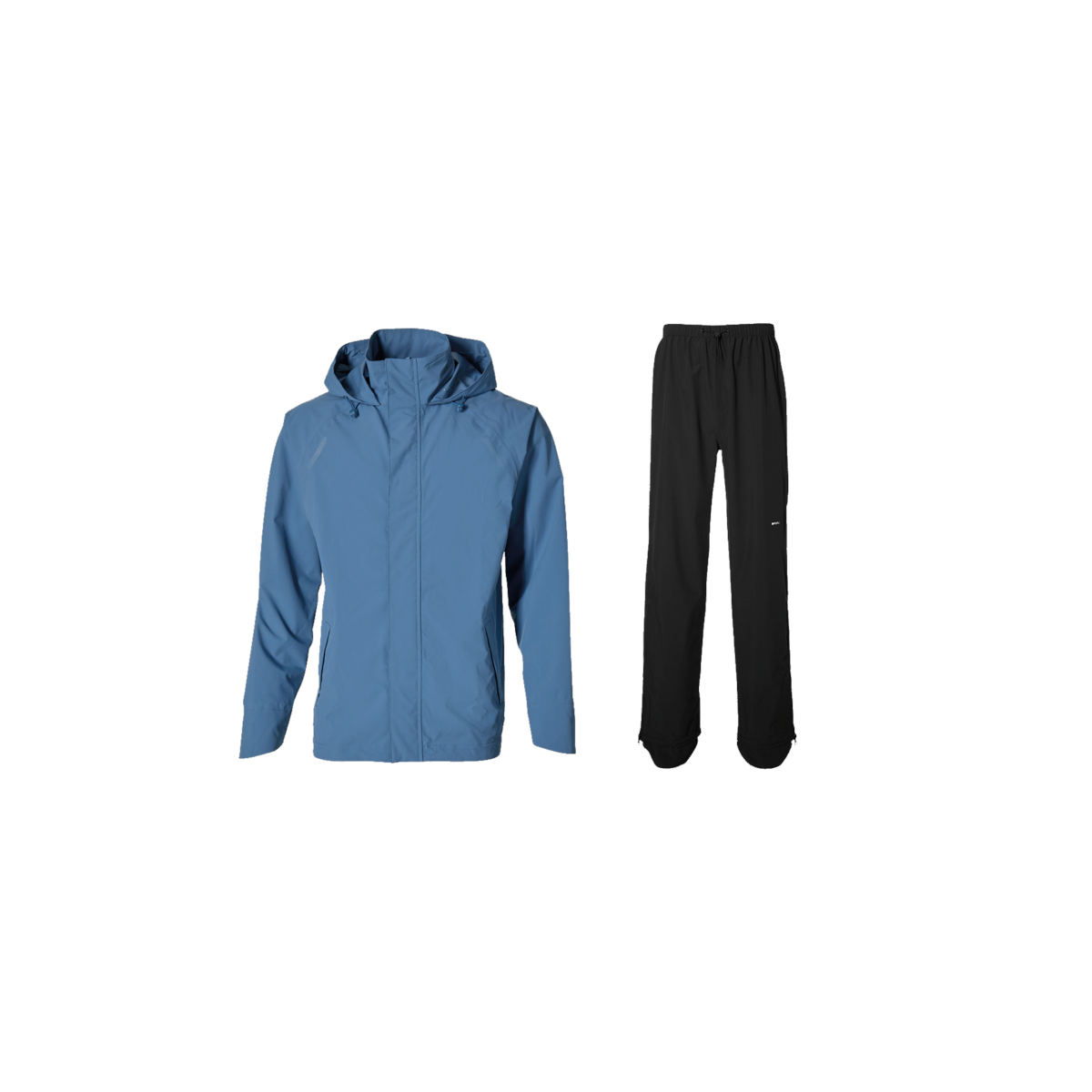 Ensemble imperméable Hoga unisexe BASIL – XXXL / Bleu horizon