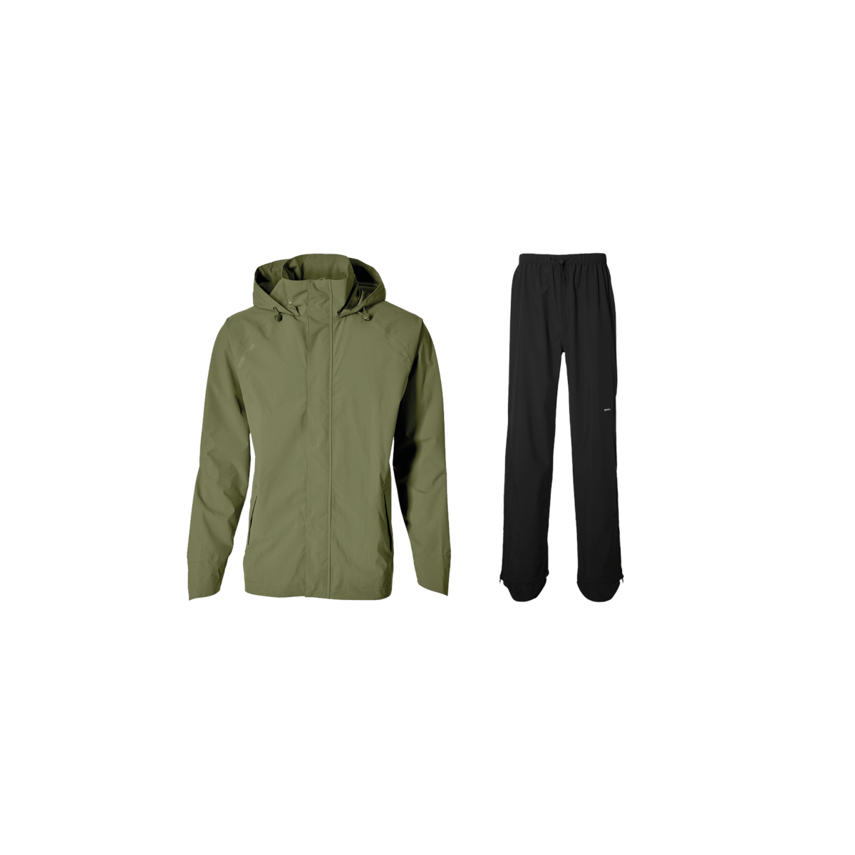 Ensemble imperméable Hoga unisexe BASIL – L / Vert olive