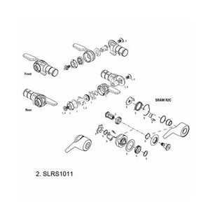SRAM Kit Ressorts 'TT900, TT500 Shifter Arrière