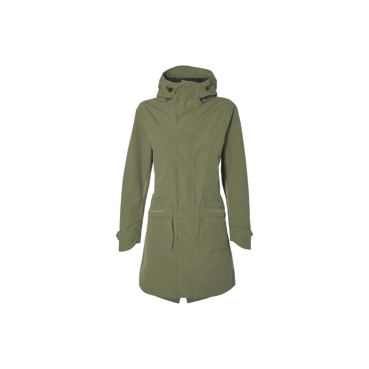 Veste imperméable parka Mosse femme BASIL – M / Vert olive