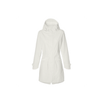 Veste imperméable parka Mosse femme BASIL – XS / Blanc