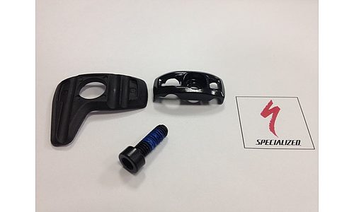 Guide-câble SPECIALIZED CLAMP, 3-CABLE (5/4/4MM) BOLT-ON DOWNTUBE CABLE GUIDE, BOTTOM POSITION, W/ BOLT & RUBBER MAT