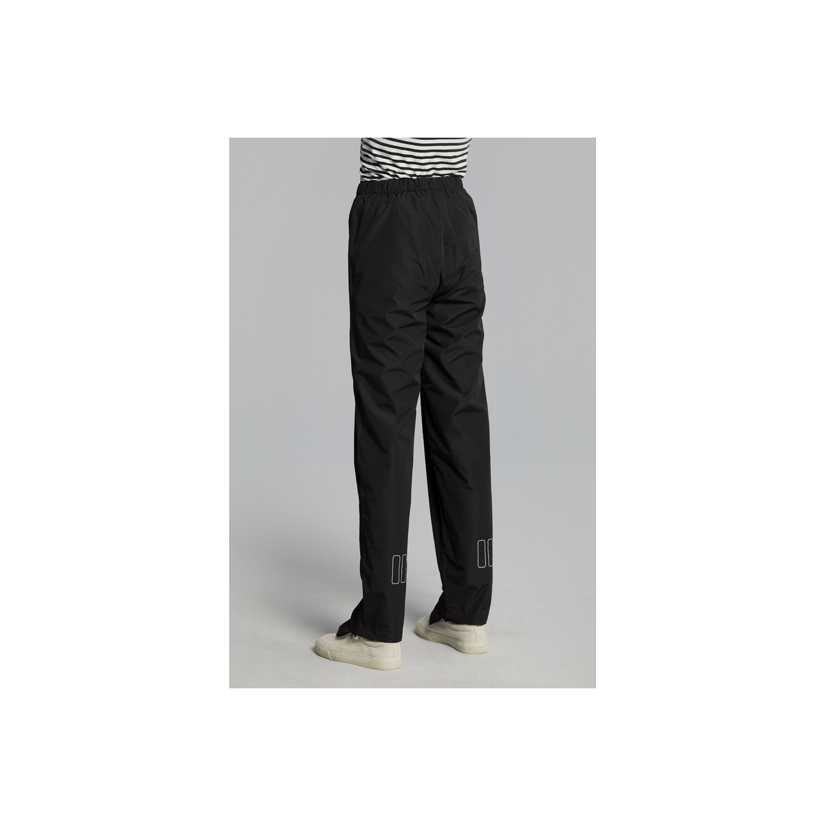 Pantalon imperméable Hoga unisexe noir BASIL
