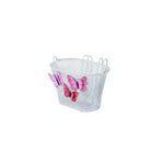 Panier avant pour enfants Jasmin Butterfly blanc BASIL