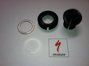 Manivelle SPECIALIZED MY14-20 S-WORKS CARBON CRANK (ROAD & MOUNTAIN), SELF-EXTRACTING CRANK BOLT KIT (CAP/BOLT/WASHERS)