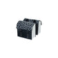 Sacoche double Urban Load 48-53 L BASIL – Crochets standard / Noir réfléchissant/blanc