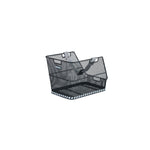 Panier arrière Class avec sangles noir BASIL