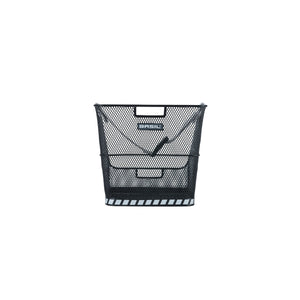 Panier arrière Class avec sangles noir BASIL