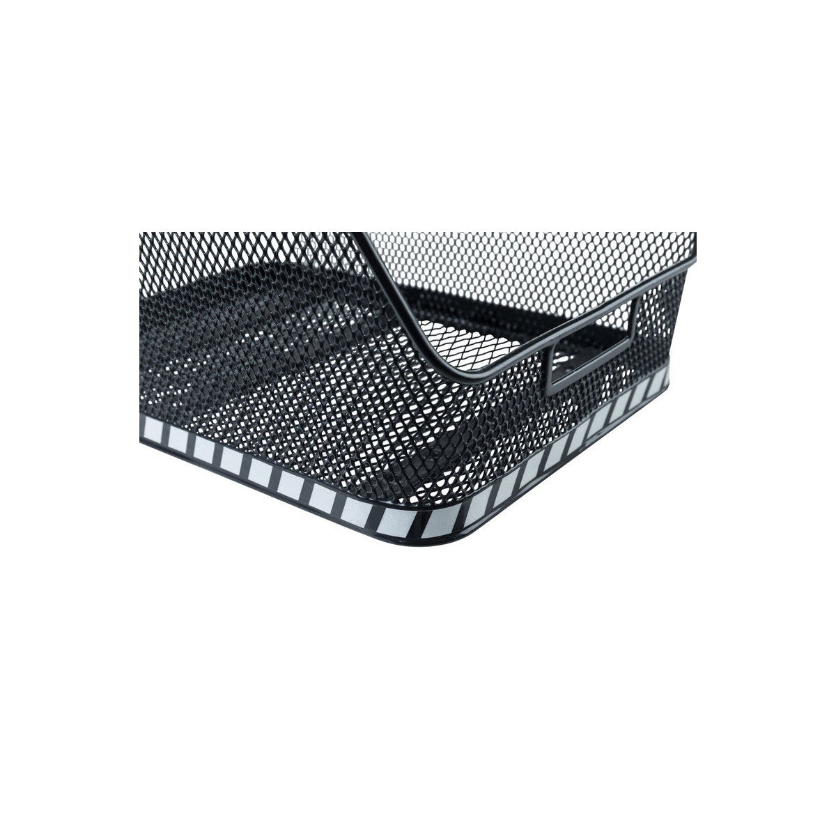 Panier arrière Class avec sangles noir BASIL